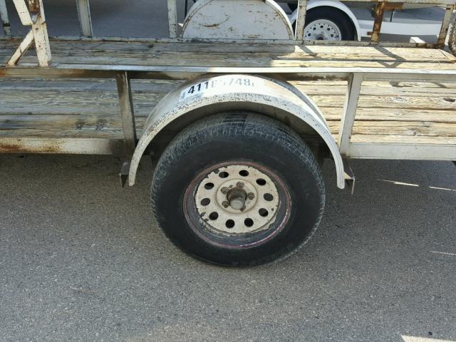 1P9US12105S322758 - 2005 UTILITY TRAILER WHITE photo 7