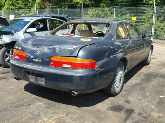 JT8JZ31C0N0008383 - 1992 LEXUS SC 300 BLACK photo 4