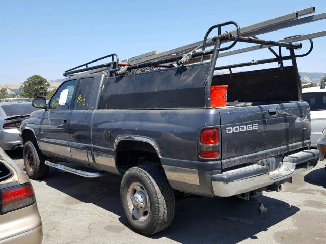 3B7KF23C72M200754 - 2002 DODGE RAM 2500 GRAY photo 3