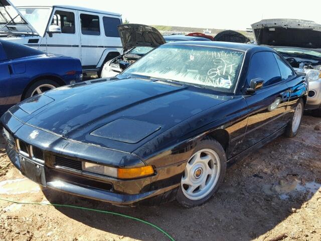 WBAEG2318MCB72623 - 1991 BMW 850 I AUTO BLACK photo 2