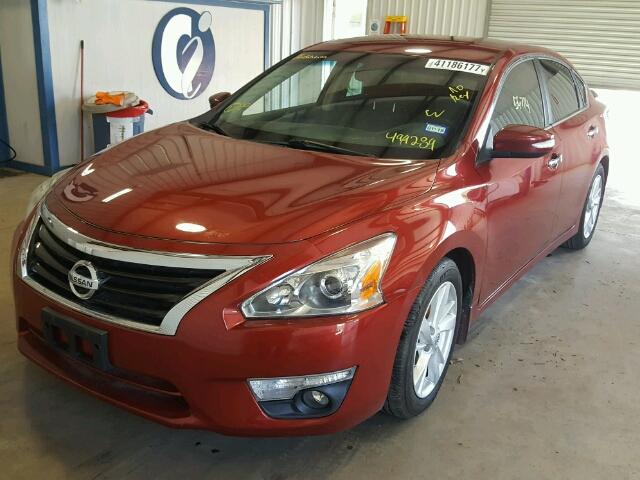 1N4AL3AP0DN499289 - 2013 NISSAN ALTIMA 2.5 BURGUNDY photo 2