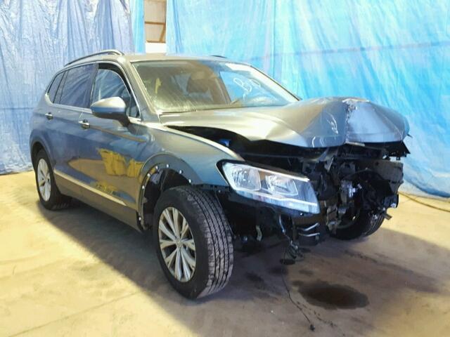 3VV3B7AX4JM055949 - 2018 VOLKSWAGEN TIGUAN SE Сірий фото 1