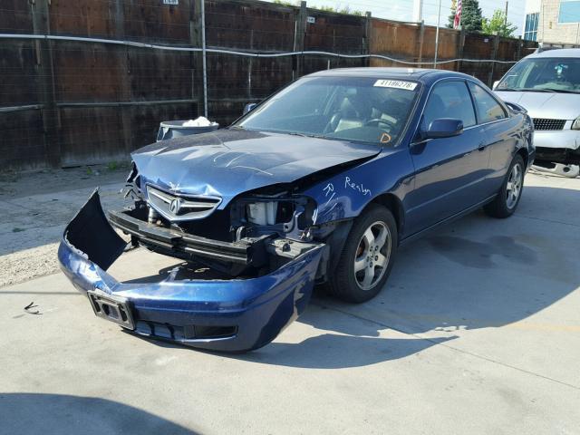 19UYA42443A014538 - 2003 ACURA 3.2CL BLUE photo 2