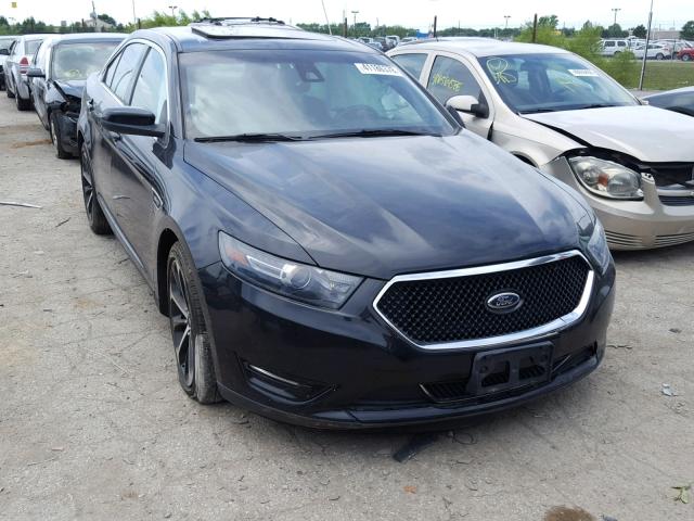 1FAHP2KT3EG126875 - 2014 FORD TAURUS SHO BLACK photo 1