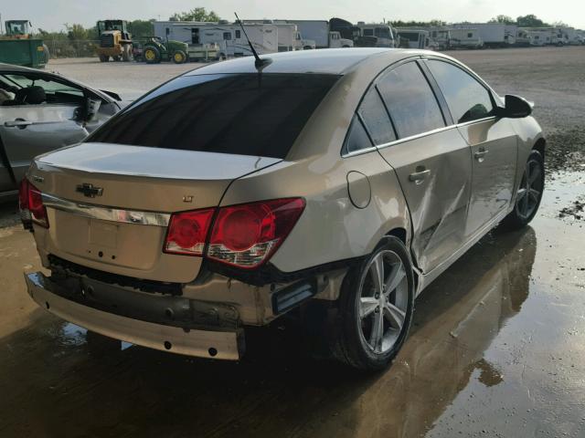 1G1PG5SC1C7139881 - 2012 CHEVROLET CRUZE LT BEIGE photo 4