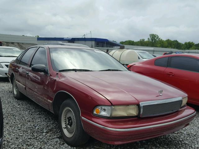 1G1BL52W5SR133827 - 1995 CHEVROLET CAPRICE CL MAROON photo 1