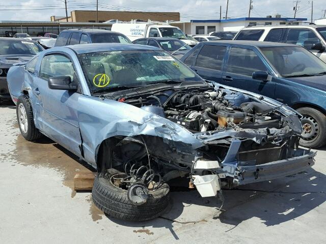 1ZVFT80N575294078 - 2007 FORD MUSTANG BLUE photo 1