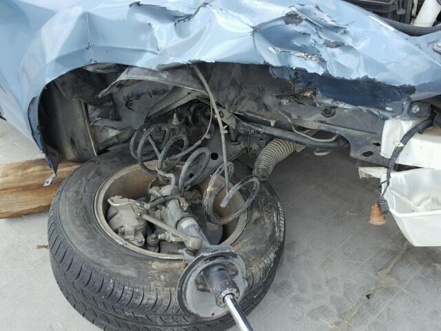 1ZVFT80N575294078 - 2007 FORD MUSTANG BLUE photo 10