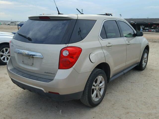 2GNALBEC9B1336366 - 2011 CHEVROLET EQUINOX LS BROWN photo 4