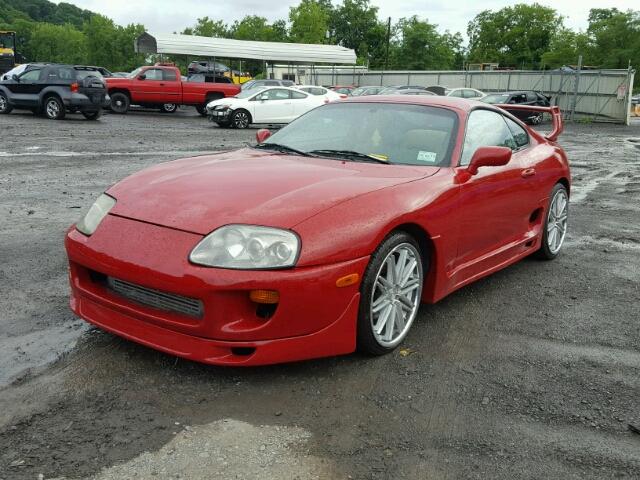 JT2JA81J8S0024047 - 1995 TOYOTA SUPRA SPOR RED photo 2