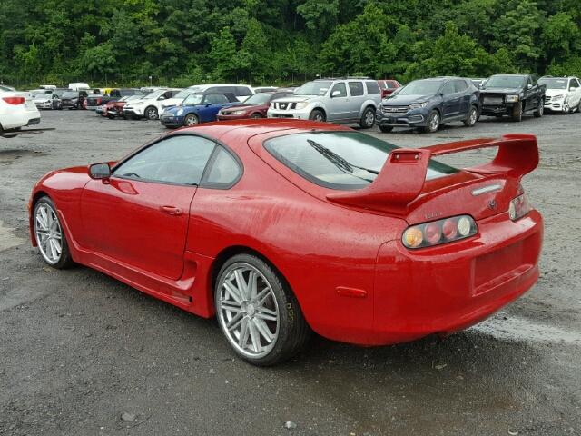 JT2JA81J8S0024047 - 1995 TOYOTA SUPRA SPOR RED photo 3