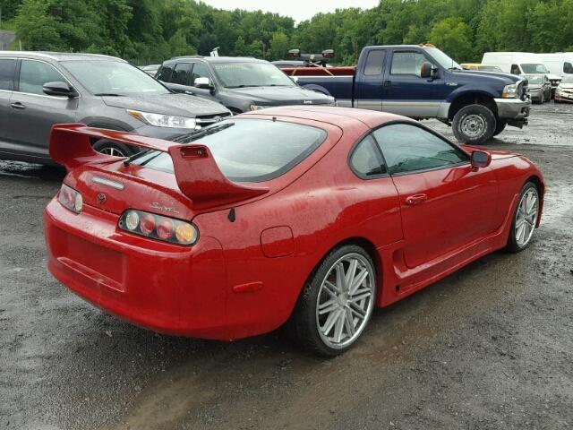 JT2JA81J8S0024047 - 1995 TOYOTA SUPRA SPOR RED photo 4