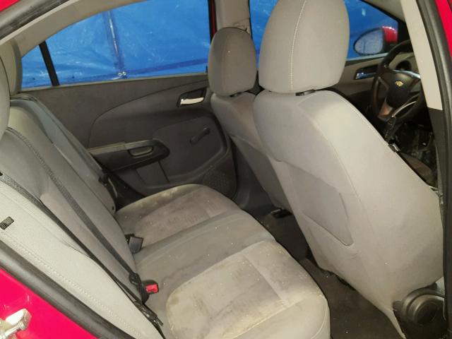 1G1JB5SH6C4175356 - 2012 CHEVROLET SONIC LS 红色 照片 6