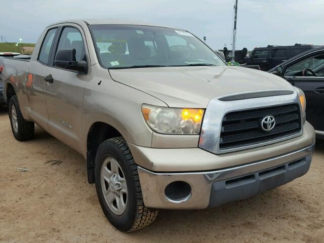 5TFRU54118X016027 - 2008 TOYOTA TUNDRA DOU GOLD photo 1