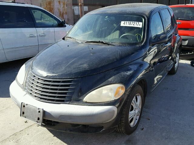 3C4FY48B02T272232 - 2002 CHRYSLER PT CRUISER BLACK photo 2