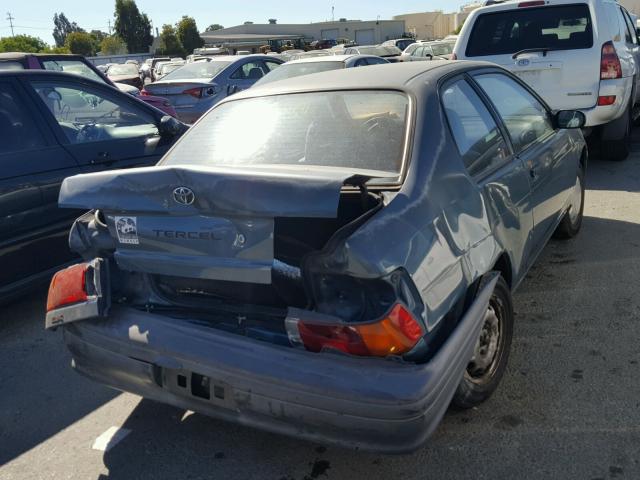 JT2EL43S8R0459574 - 1994 TOYOTA TERCEL DX BLUE photo 4