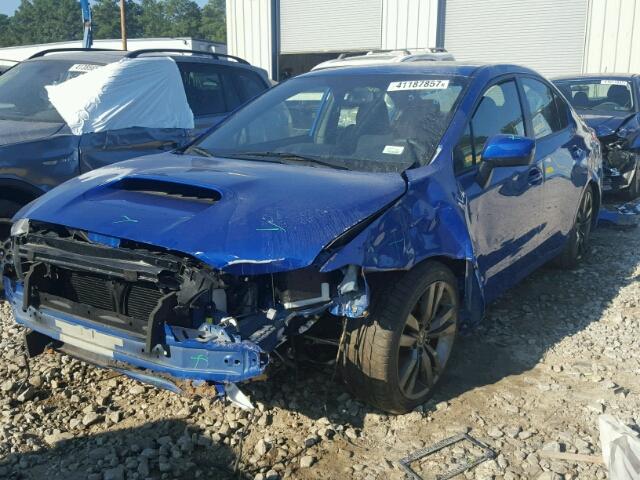 JF1VA1E67G9821176 - 2016 SUBARU WRX PREMIU BLUE photo 2