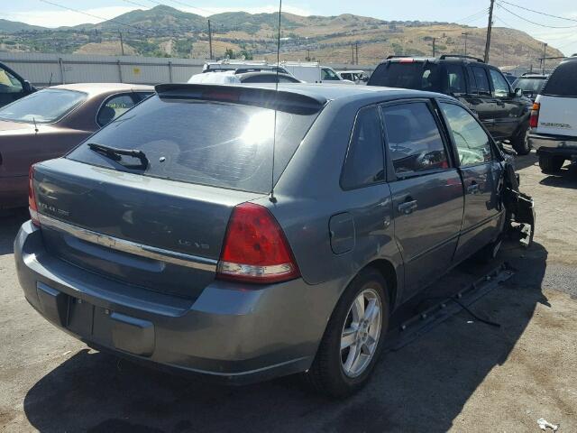 1G1ZT62885F135423 - 2005 CHEVROLET MALIBU MAX CHARCOAL photo 4
