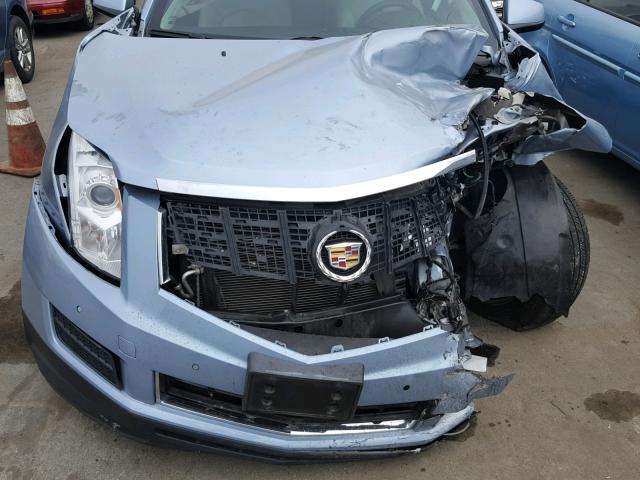 3GYFNBE30ES598983 - 2014 CADILLAC SRX LUXURY BLUE photo 7