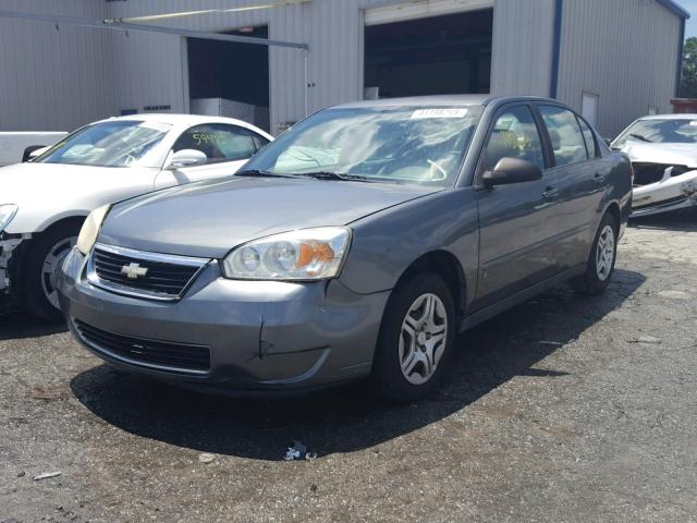 1G1ZS51F96F132271 - 2006 CHEVROLET MALIBU LS GRAY photo 2