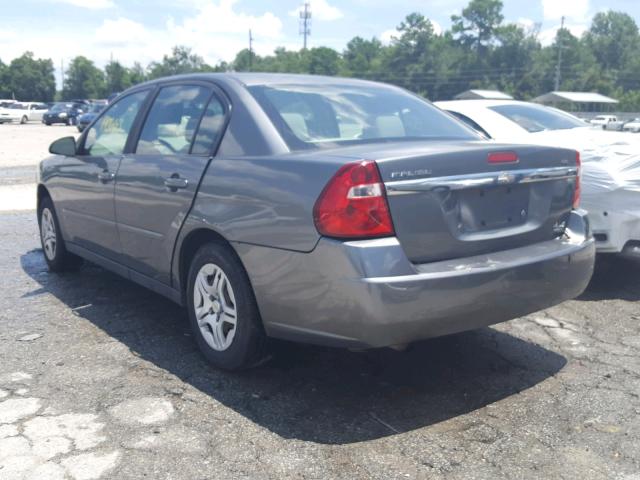1G1ZS51F96F132271 - 2006 CHEVROLET MALIBU LS GRAY photo 3