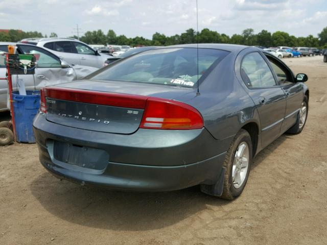 2B3HD46R94H674204 - 2004 DODGE INTREPID S 绿色 照片 4