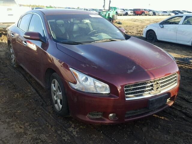 1N4AA51E59C827454 - 2009 NISSAN MAXIMA MAROON photo 1