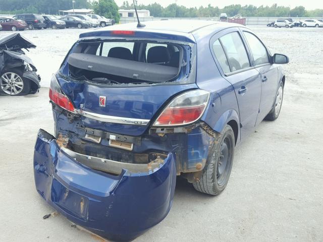 W08AR671985041276 - 2008 SATURN ASTRA XE BLUE photo 4