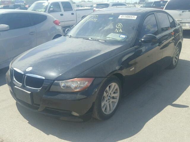 WBAVB13576KX44136 - 2006 BMW 325 I BLACK photo 2