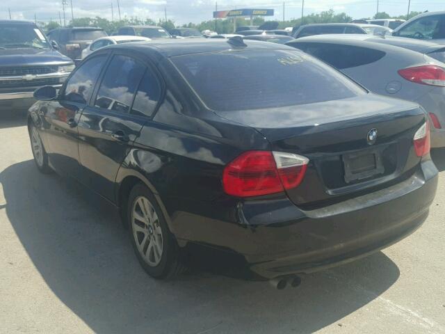 WBAVB13576KX44136 - 2006 BMW 325 I BLACK photo 3