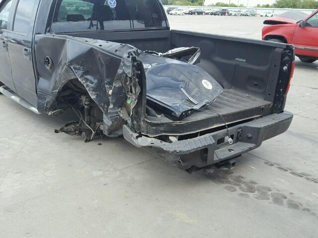 1FTRW12W18FB57641 - 2008 FORD F150 SUPER BLACK photo 9