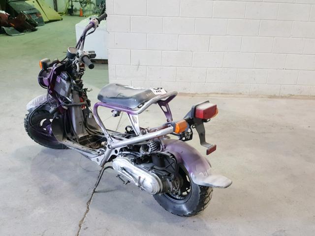 JH2AF58019K602452 - 2009 HONDA NPS50 PURPLE photo 3