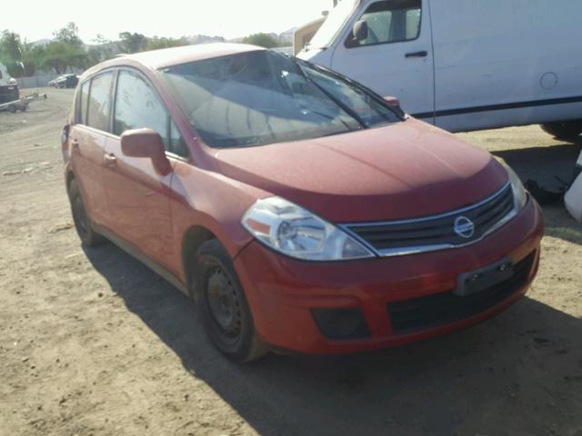 3N1BC1CP7BL464264 - 2011 NISSAN VERSA S RED photo 1