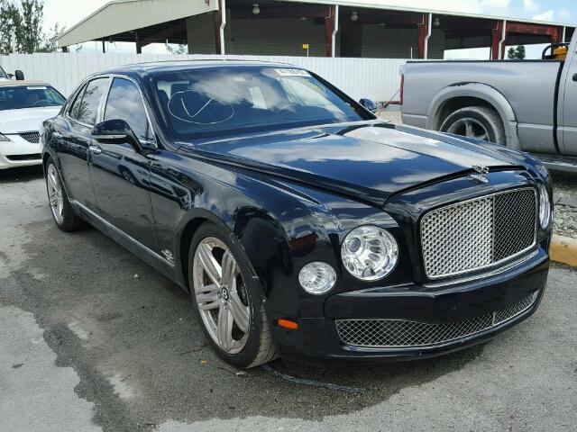 SCBBB7ZHXCC017060 - 2012 BENTLEY MULSANNE BLACK photo 1