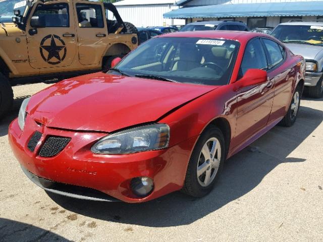 2G2WP552371169641 - 2007 PONTIAC GRAND PRIX Կարմիր լուսանկար 2