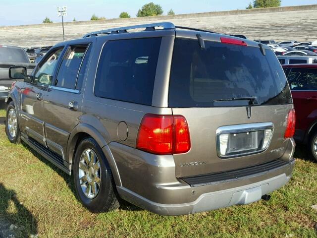 5LMFU27R03LJ41032 - 2003 LINCOLN NAVIGATOR GRAY photo 3
