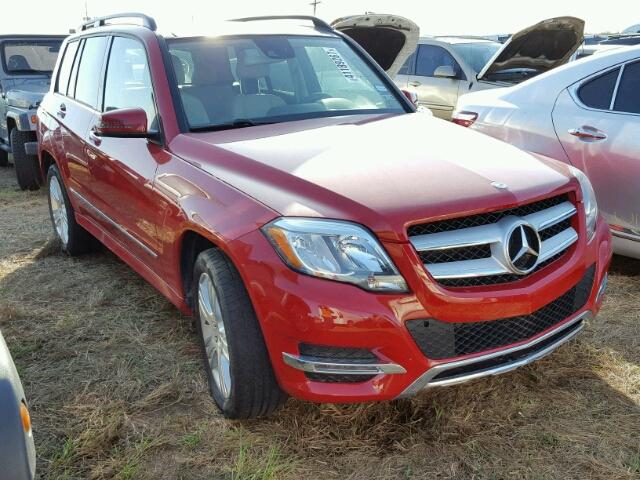 WDCGG5HB7FG386519 - 2015 MERCEDES-BENZ GLK 350 RED photo 1