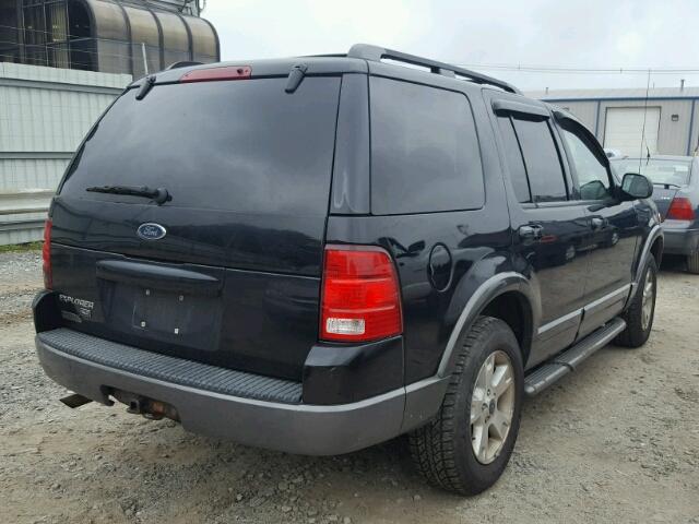 1FMZU73K23UA93582 - 2003 FORD EXPLORER X BLACK photo 4