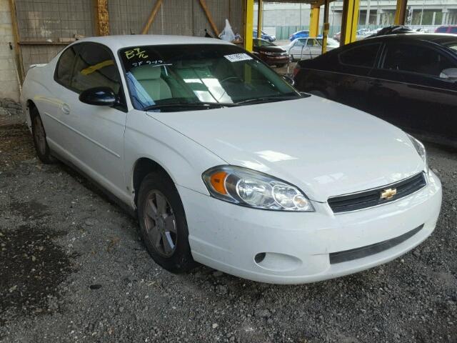 2G1WM15K269307045 - 2006 CHEVROLET MONTE CARL 白色 照片 1