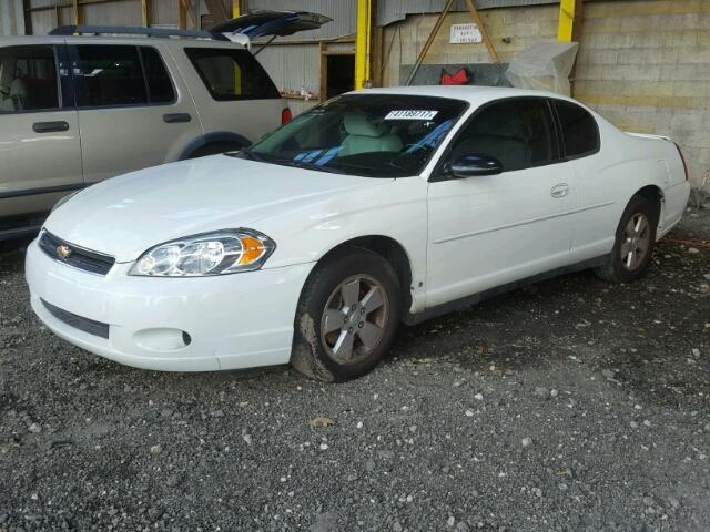 2G1WM15K269307045 - 2006 CHEVROLET MONTE CARL 白色 照片 2