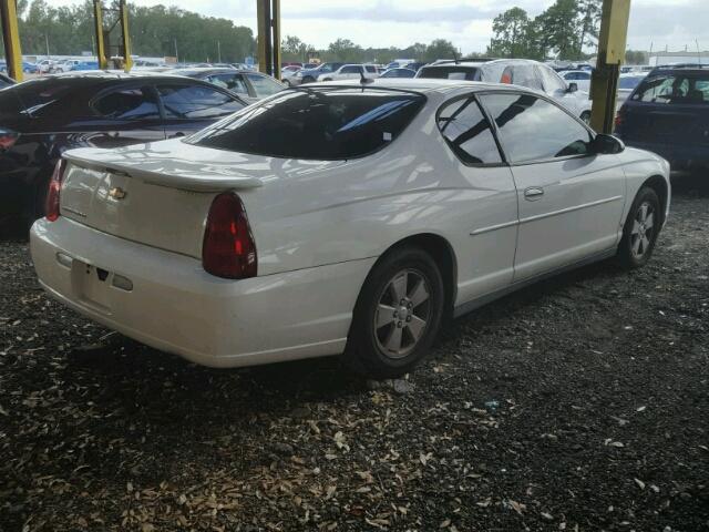 2G1WM15K269307045 - 2006 CHEVROLET MONTE CARL 白色 照片 4