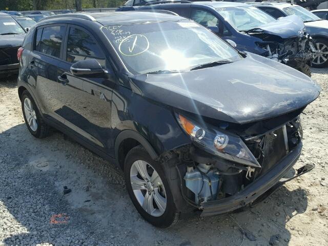 KNDPB3A26B7065892 - 2011 KIA SPORTAGE L BLACK photo 1