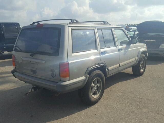 1J4FT48S41L535681 - 2001 JEEP CHEROKEE BROWN photo 4