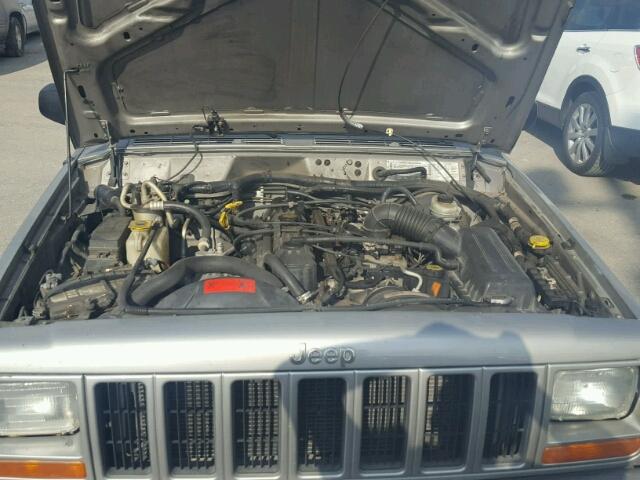 1J4FT48S41L535681 - 2001 JEEP CHEROKEE BROWN photo 7