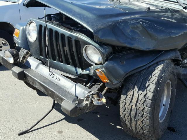 1J4FA39S13P330426 - 2003 JEEP WRANGLER C GREEN photo 10