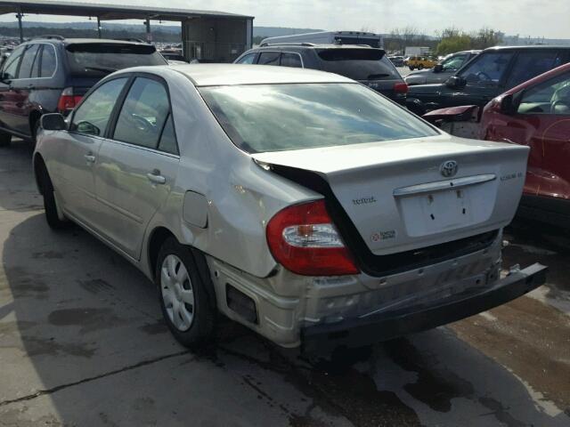 4T1BE32K03U755961 - 2003 TOYOTA CAMRY LE 银色 照片 3