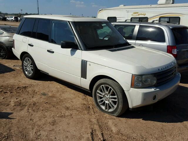 SALME15409A306023 - 2009 LAND ROVER RANGE ROVE WHITE photo 1