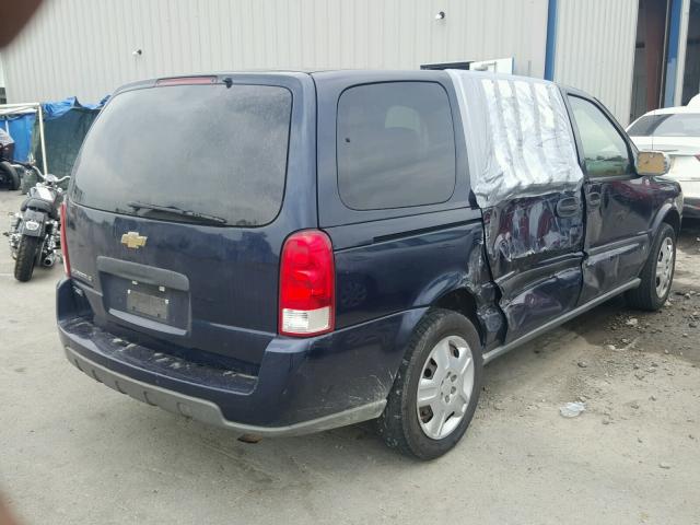 1GNDV23W17D181229 - 2007 CHEVROLET UPLANDER L 蓝色 照片 4
