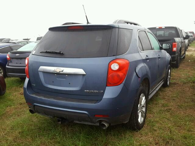 2GNFLDE50C6224868 - 2012 CHEVROLET EQUINOX BLUE photo 4