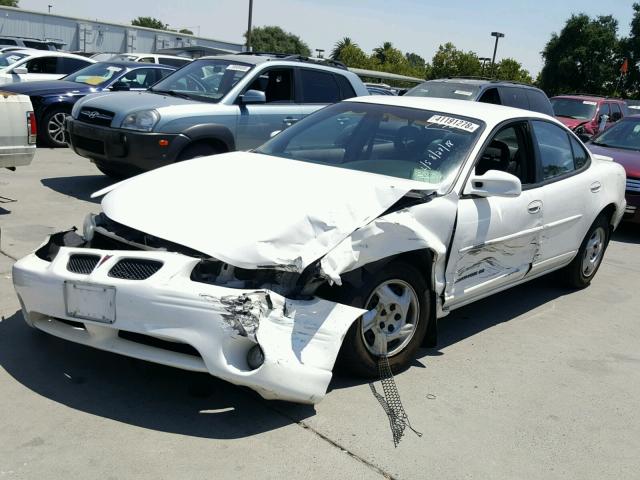 1G2WK52J92F155674 - 2002 PONTIAC GRAND PRIX WHITE photo 2